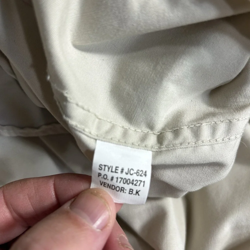 Epcot Disney Cast Member Uniform Shirt Large Vintage Jonathan Corey Workwear - Picture 6 of 10